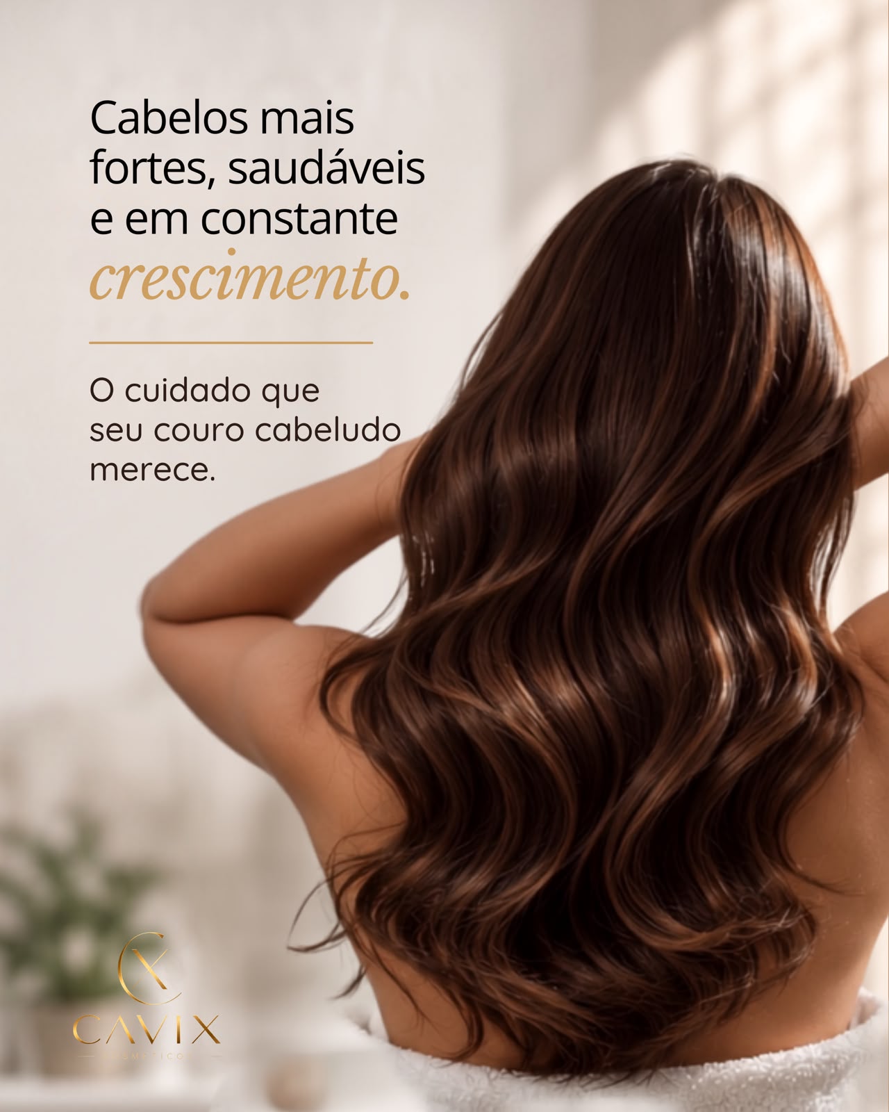 Shampoo Tônico de Crescimento CAVIX