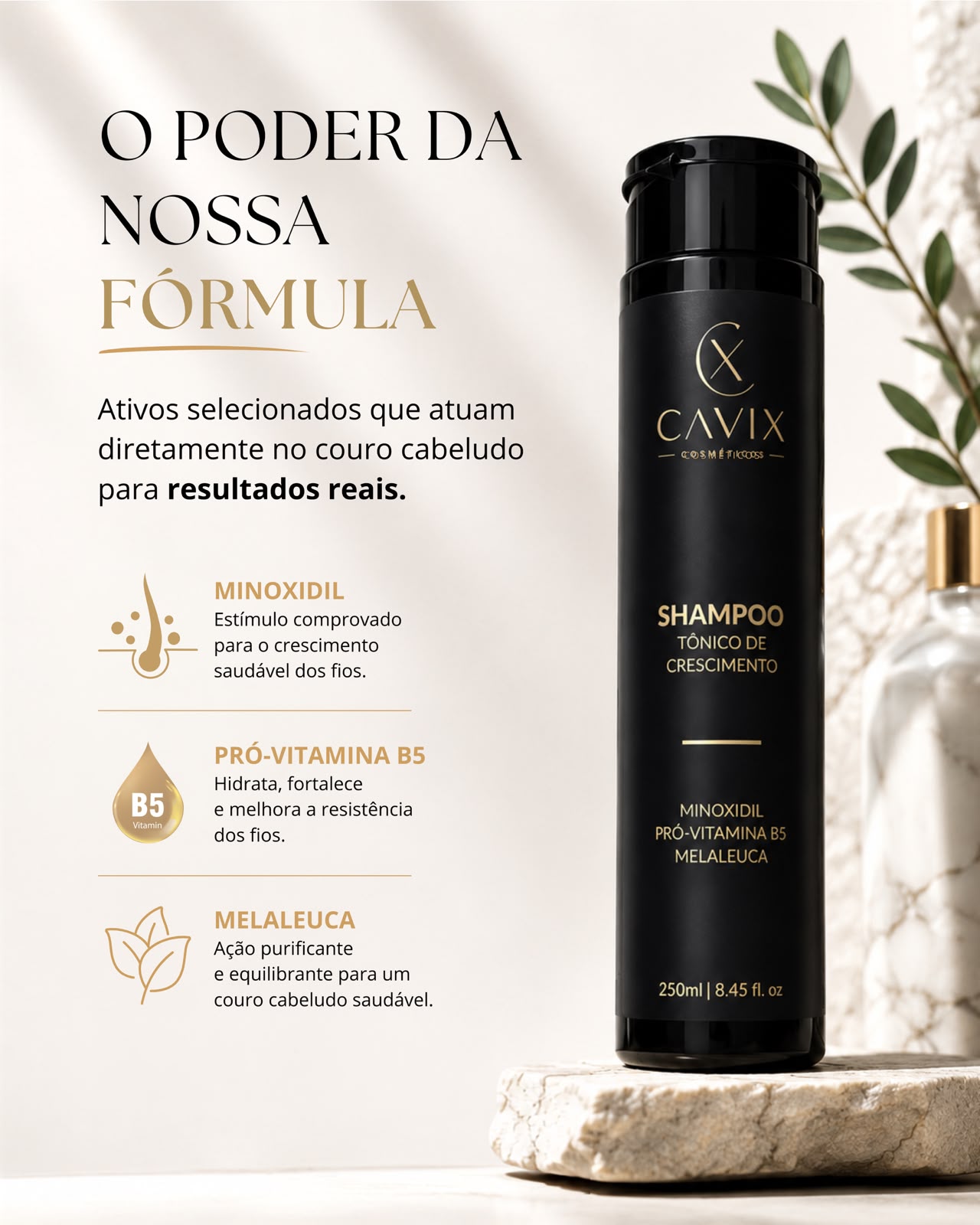 Cuidado capilar CAVIX
